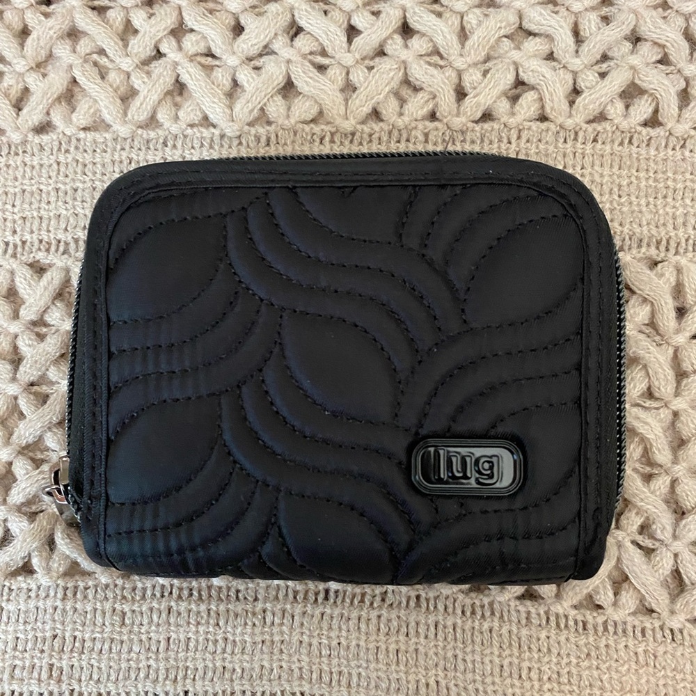 Lug Splits RFID Protection Wallet - Black